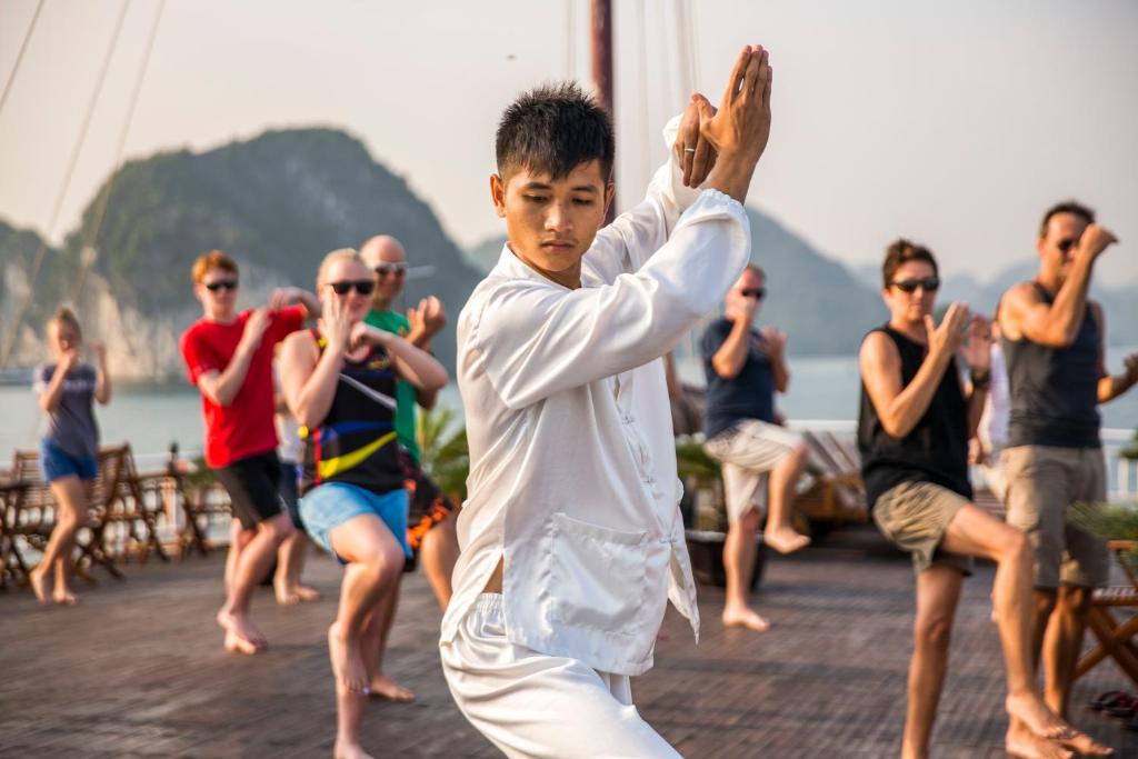 Halong Bay Heritage Line Violet Cruise Taichi