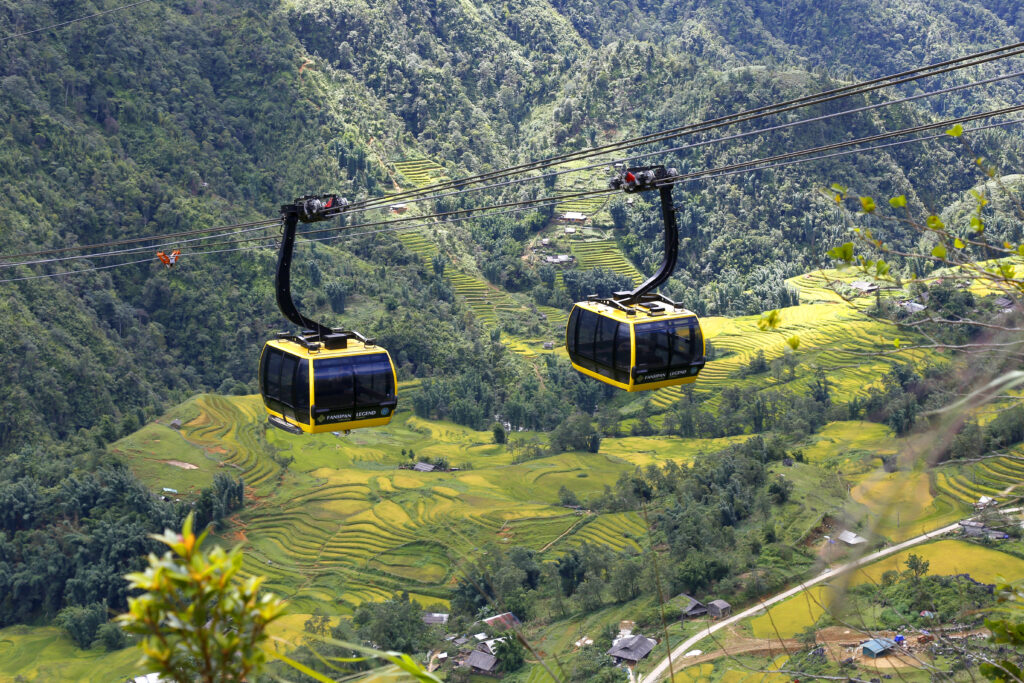 Sapa Cap treo fansipan